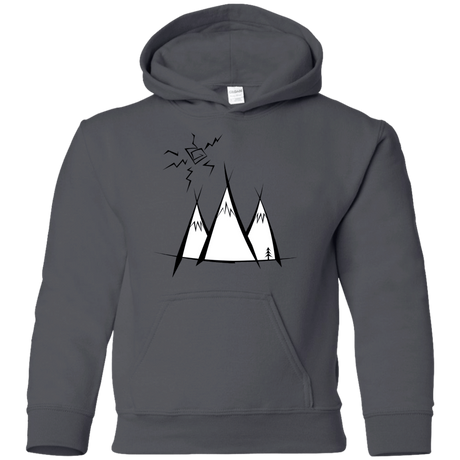 Sweatshirts Charcoal / YS Sunny Mountains Youth Hoodie