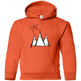 Sweatshirts Orange / YS Sunny Mountains Youth Hoodie