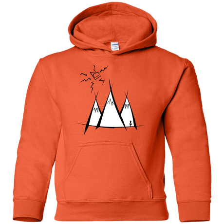 Sweatshirts Orange / YS Sunny Mountains Youth Hoodie