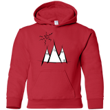 Sweatshirts Red / YS Sunny Mountains Youth Hoodie