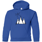 Sweatshirts Royal / YS Sunny Mountains Youth Hoodie