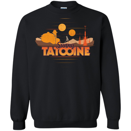 Sweatshirts Black / S Sunny Tatooine Crewneck Sweatshirt