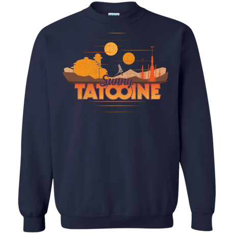 Sweatshirts Navy / S Sunny Tatooine Crewneck Sweatshirt