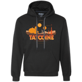 Sweatshirts Black / S Sunny Tatooine Premium Fleece Hoodie