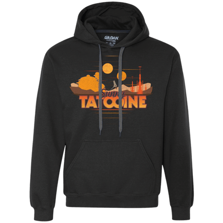 Sweatshirts Black / S Sunny Tatooine Premium Fleece Hoodie