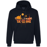 Sweatshirts Navy / S Sunny Tatooine Premium Fleece Hoodie