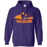 Sweatshirts Purple / S Sunny Tatooine Pullover Hoodie
