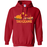 Sweatshirts Red / S Sunny Tatooine Pullover Hoodie