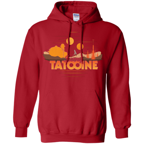 Sweatshirts Red / S Sunny Tatooine Pullover Hoodie