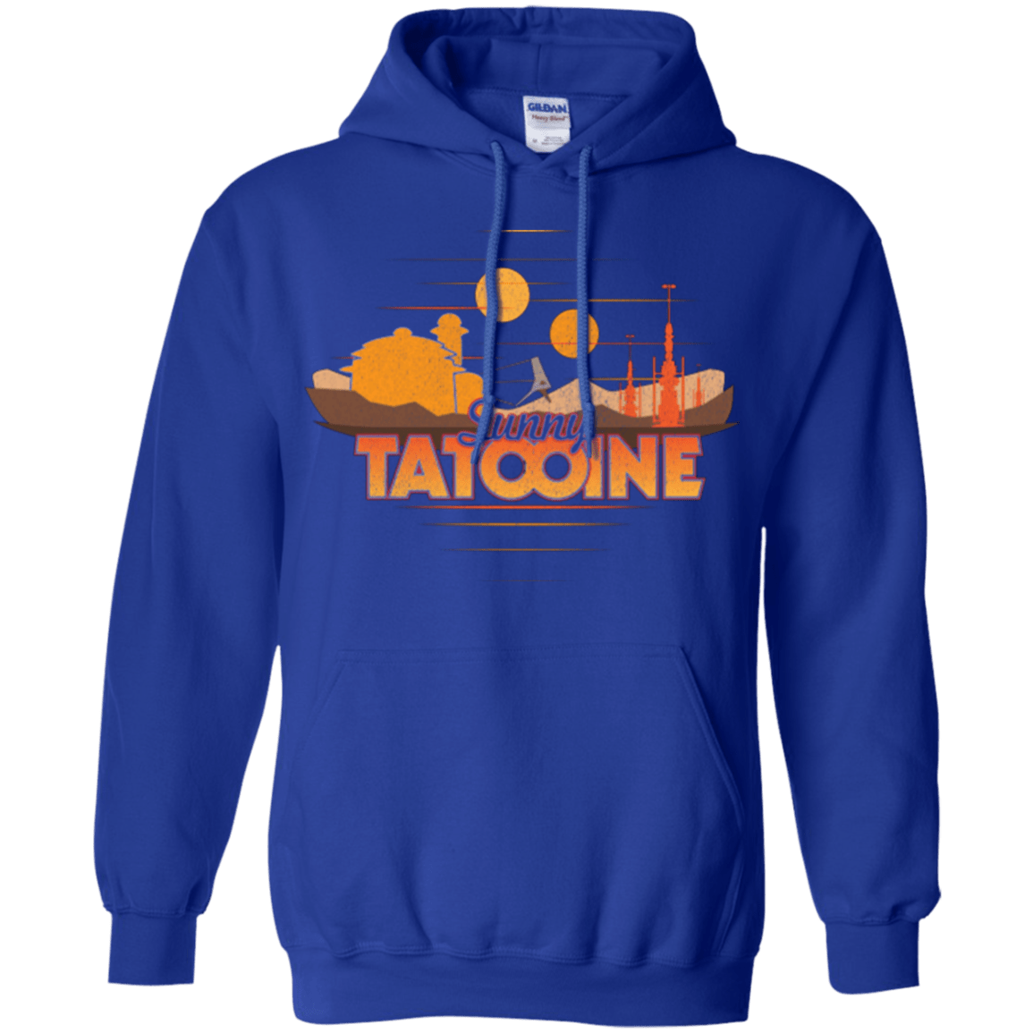 Sweatshirts Royal / S Sunny Tatooine Pullover Hoodie
