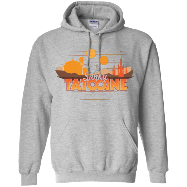 Sweatshirts Sport Grey / S Sunny Tatooine Pullover Hoodie