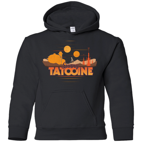 Sweatshirts Black / YS Sunny Tatooine Youth Hoodie