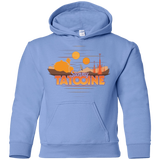 Sweatshirts Carolina Blue / YS Sunny Tatooine Youth Hoodie