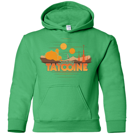 Sweatshirts Irish Green / YS Sunny Tatooine Youth Hoodie