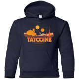 Sweatshirts Navy / YS Sunny Tatooine Youth Hoodie
