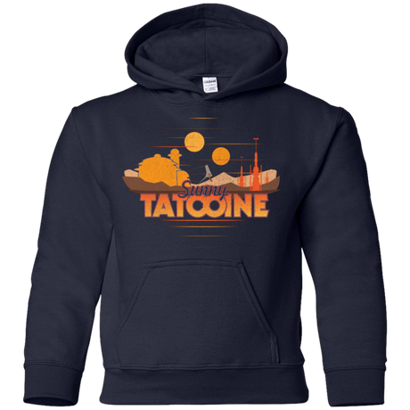 Sweatshirts Navy / YS Sunny Tatooine Youth Hoodie