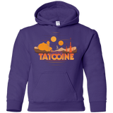 Sweatshirts Purple / YS Sunny Tatooine Youth Hoodie