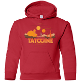 Sweatshirts Red / YS Sunny Tatooine Youth Hoodie