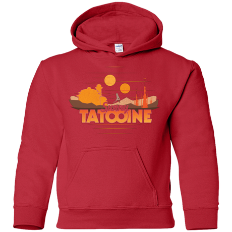 Sweatshirts Red / YS Sunny Tatooine Youth Hoodie