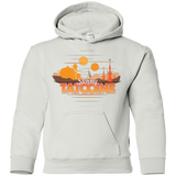 Sweatshirts White / YS Sunny Tatooine Youth Hoodie