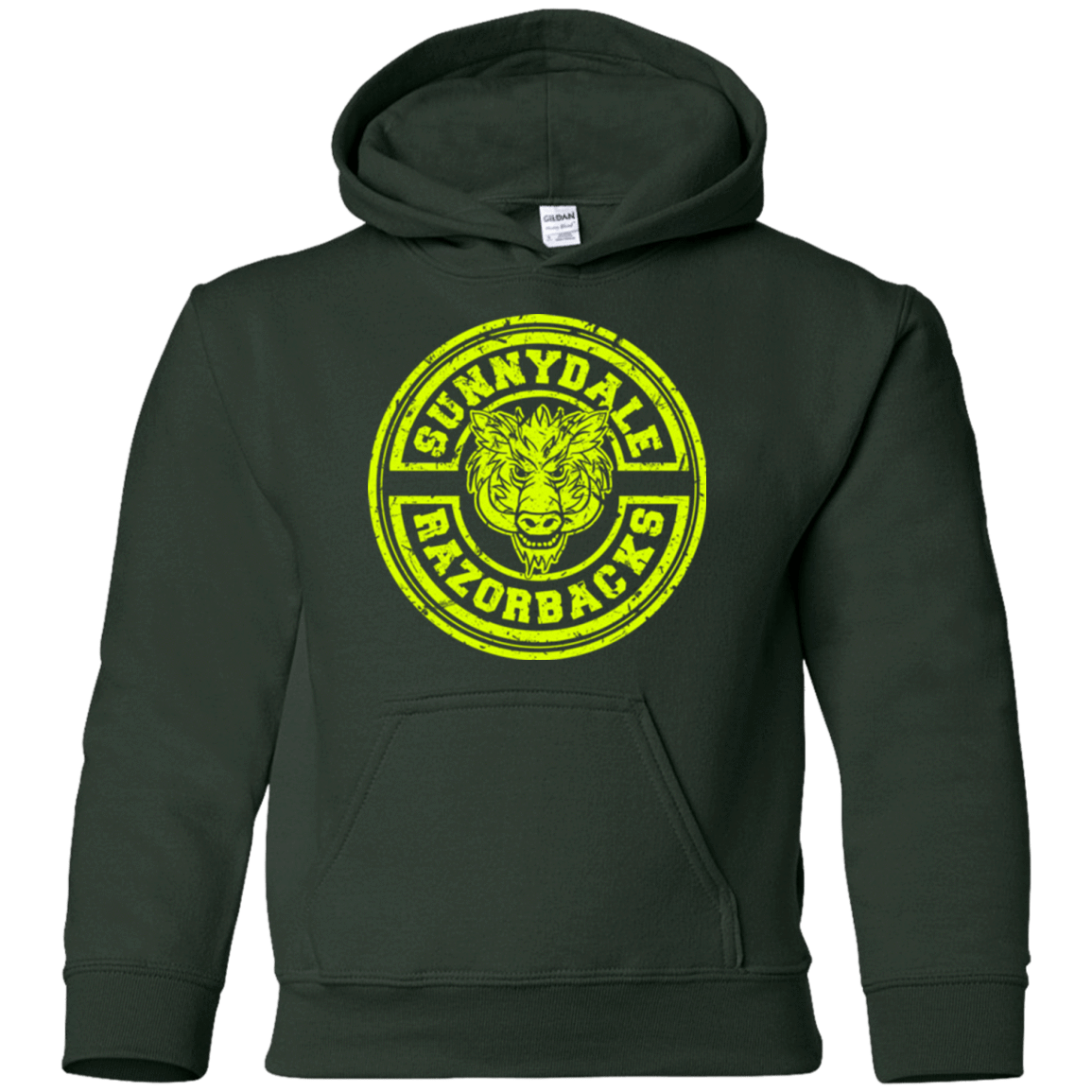 Sweatshirts Forest Green / YS Sunnydale razorbacks Youth Hoodie