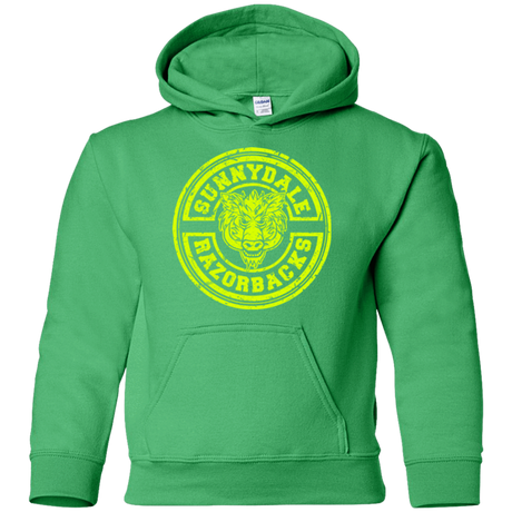 Sweatshirts Irish Green / YS Sunnydale razorbacks Youth Hoodie