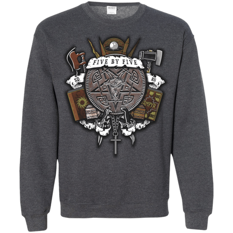 Sweatshirts Dark Heather / Small Sunnydale Slaying Crewneck Sweatshirt