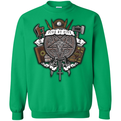 Sweatshirts Irish Green / Small Sunnydale Slaying Crewneck Sweatshirt