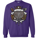 Sweatshirts Purple / Small Sunnydale Slaying Crewneck Sweatshirt