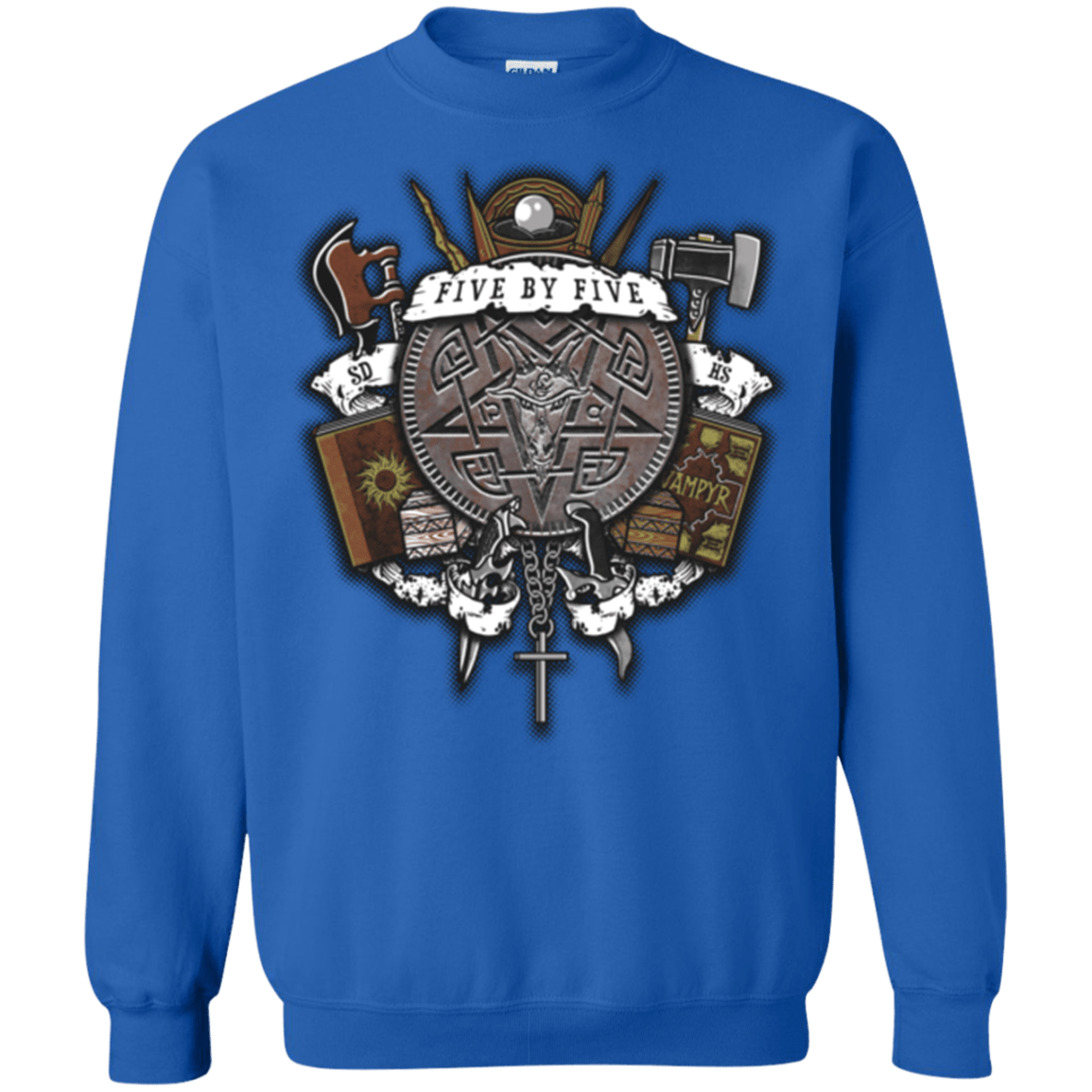 Sweatshirts Royal / Small Sunnydale Slaying Crewneck Sweatshirt