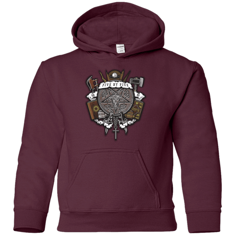 Sweatshirts Maroon / YS Sunnydale Slaying Youth Hoodie
