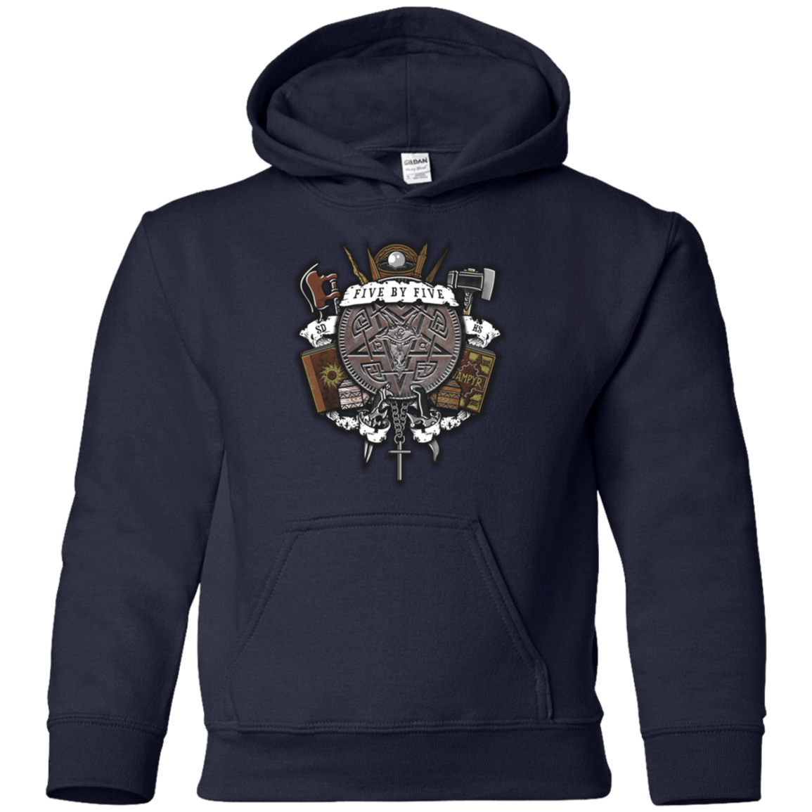 Sweatshirts Navy / YS Sunnydale Slaying Youth Hoodie