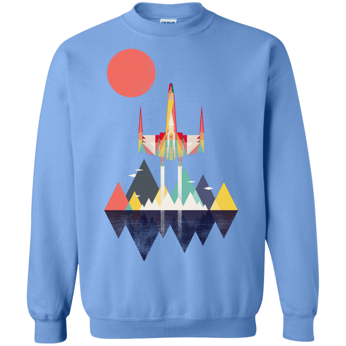 Sweatshirts Carolina Blue / S Sunset Fighter Crewneck Sweatshirt