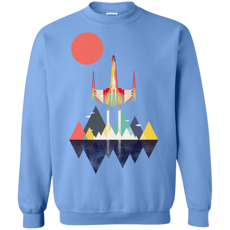 Sweatshirts Carolina Blue / S Sunset Fighter Crewneck Sweatshirt