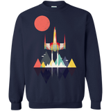 Sweatshirts Navy / S Sunset Fighter Crewneck Sweatshirt