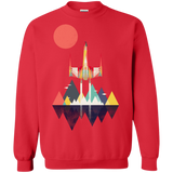 Sweatshirts Red / S Sunset Fighter Crewneck Sweatshirt