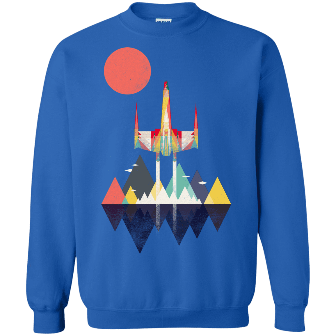 Sweatshirts Royal / S Sunset Fighter Crewneck Sweatshirt