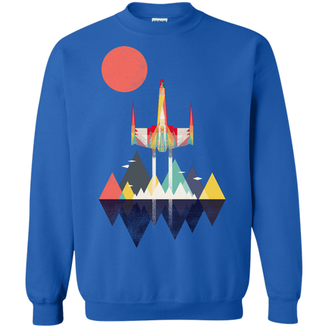 Sweatshirts Royal / S Sunset Fighter Crewneck Sweatshirt