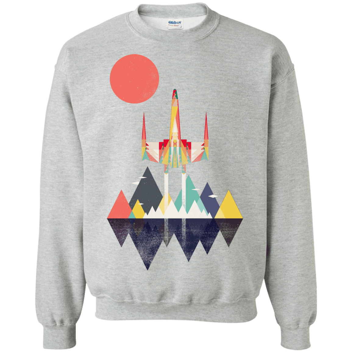 Sweatshirts Sport Grey / S Sunset Fighter Crewneck Sweatshirt