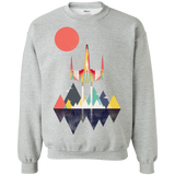 Sweatshirts Sport Grey / S Sunset Fighter Crewneck Sweatshirt