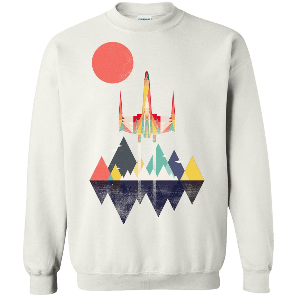 Sweatshirts White / S Sunset Fighter Crewneck Sweatshirt