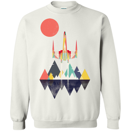 Sweatshirts White / S Sunset Fighter Crewneck Sweatshirt