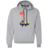 Sweatshirts Sport Grey / S Sunset Fighter Premium Fleece Hoodie