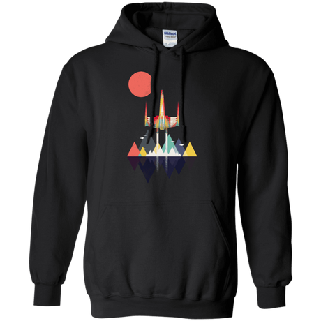 Sweatshirts Black / S Sunset Fighter Pullover Hoodie