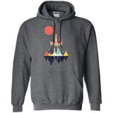 Sweatshirts Dark Heather / S Sunset Fighter Pullover Hoodie