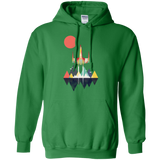 Sweatshirts Irish Green / S Sunset Fighter Pullover Hoodie