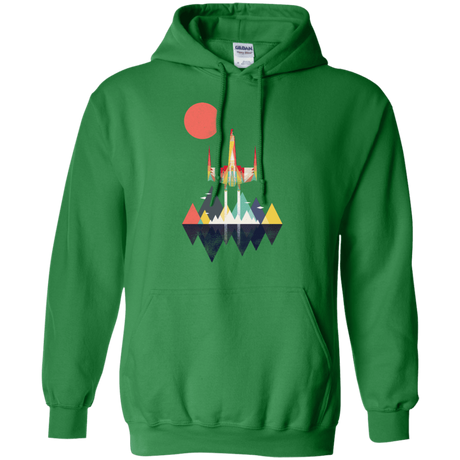 Sweatshirts Irish Green / S Sunset Fighter Pullover Hoodie