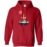 Sweatshirts Red / S Sunset Fighter Pullover Hoodie