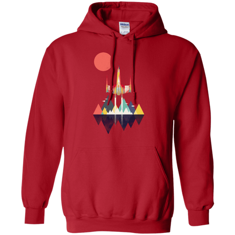 Sweatshirts Red / S Sunset Fighter Pullover Hoodie