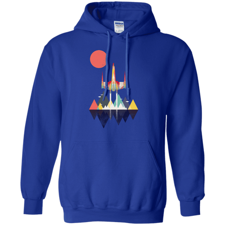 Sweatshirts Royal / S Sunset Fighter Pullover Hoodie